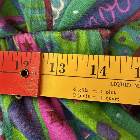 Bec Pierce Australia Long Skirt Full Circle Whimsical Pattern Medium Boho - Picture 11 of 13